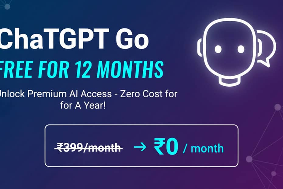 Step-by-step guide to activate the ChatGPT Go – Free for 12 Months offer